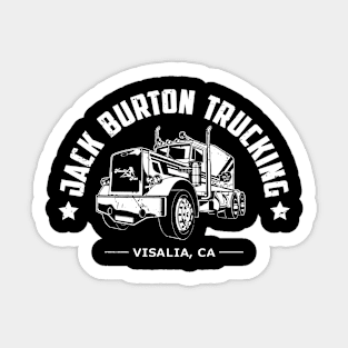 Jack Burton Trucking (Black Print) Sticker